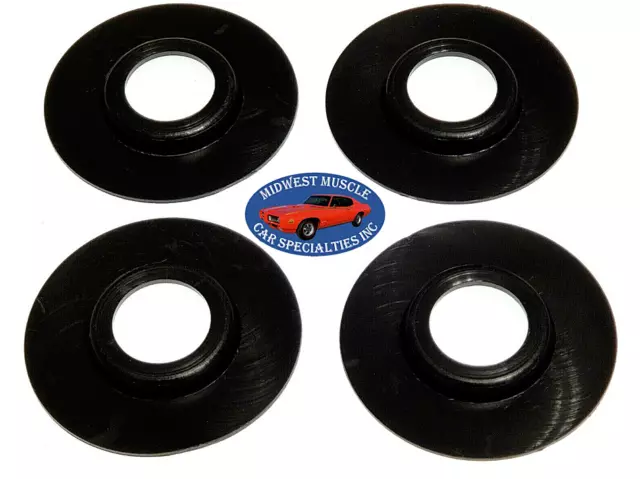 54-81 GM Door Panel Washers Interior Door Window Vent Crank Handle Black 4pcs RA