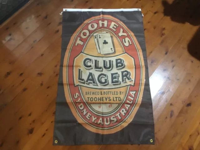 Tooheys beer wall hangings poster bar banner man cave sign flag home decor idea