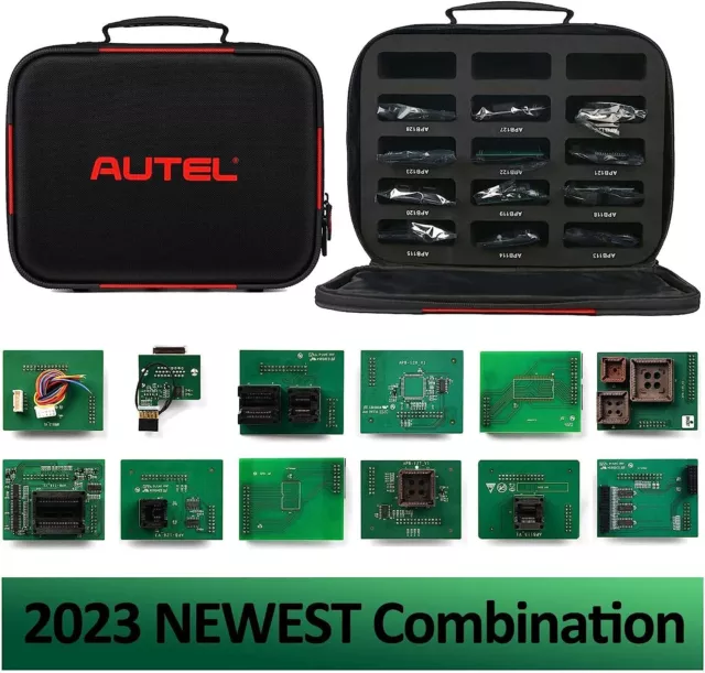 Autel MaxiIM IMKPA Expanded Key Programming Adapter Kit Includes 12 adapters