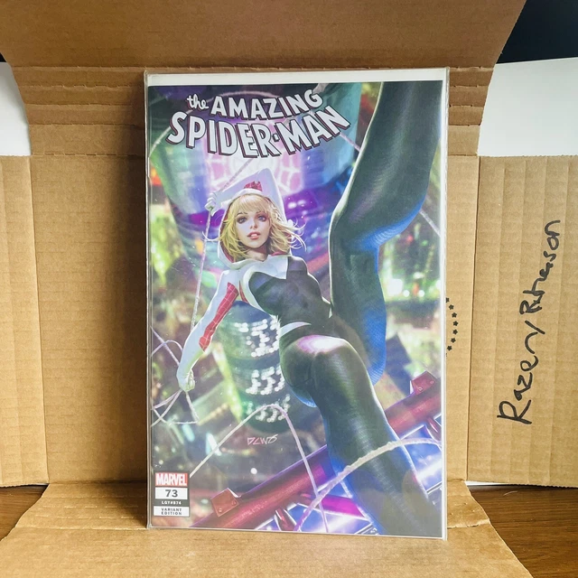 The Amazing Spider-Man #73 (2021) Derrick Chew Exclusive Trade Variant Cover NM+