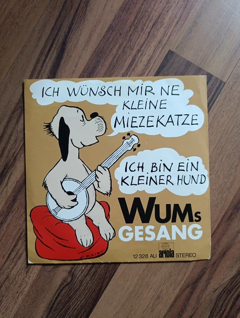 Ich Wünsch Mir Ne Kleine Miezekatze Text WUM'S GESANG ICH wünsch' mir 'ne kleine Miezekatze Wum Loriot Single