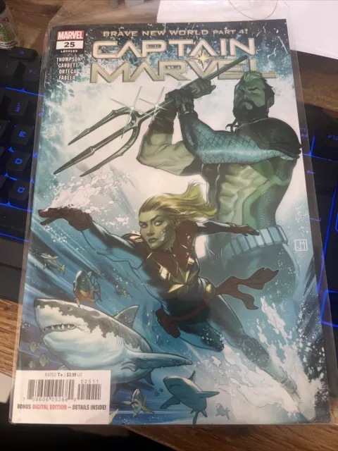 Captain Marvel #25 (2021) 1St Printing Molina Main Cover Marvel Comics