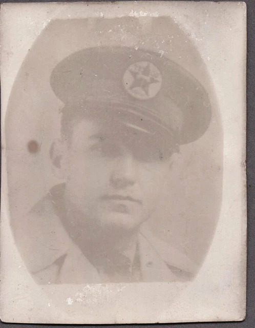 Vintage Rppc 1926-40'S Texaco Gas/Oil Service Station Hat Fashion Photo Postcard