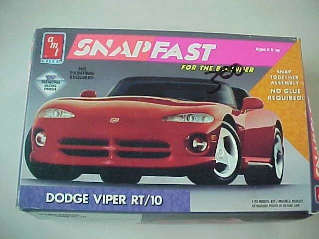 1/32 AMT ERTL DODGE VIPER RT/10 model (PARTS)