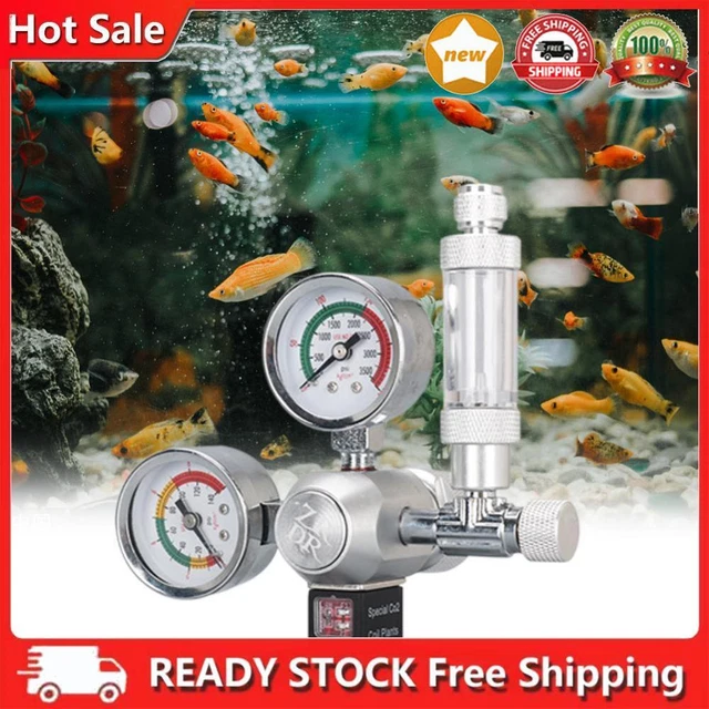 AQUARIUM CO2 REGULATOR DIY CO2 Control System Reactor Generator £33.36 ...