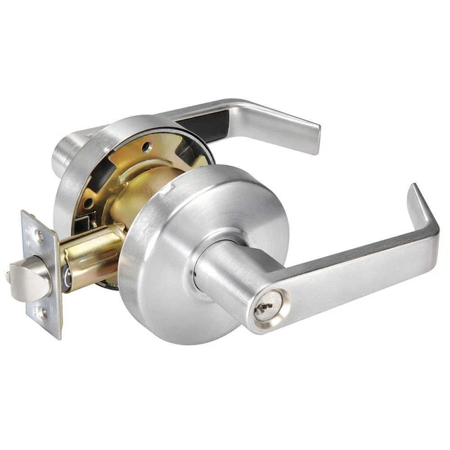 YALE AU4605LN x 626 Lever Lockset,Mechanical,Storeroom