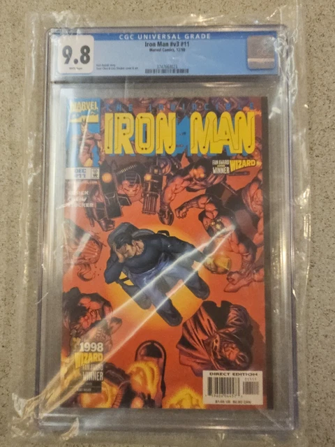 Marvel Iron Man #v3 #11 1998 CGC 9.8