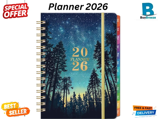 2026 PLANNER - Planner 2026 Weekly and Monthly from Jan. 2026 - Dec ...