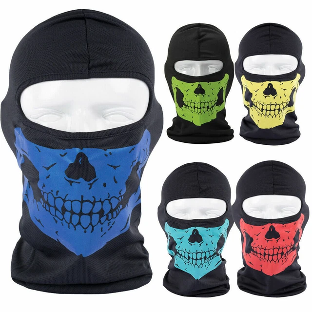 UV Protection Balaclava Skull Full Face Mask Sun Hood Tactical Ski Cover for Men
