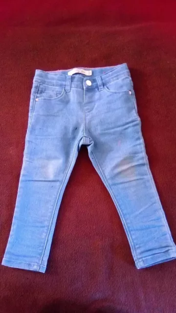 jeans fille 12/18 mois zara