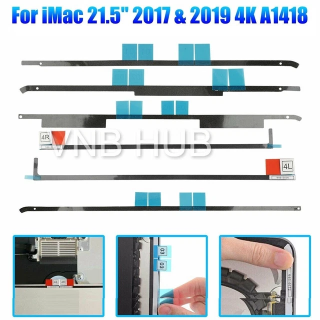 Sticker Tape Repair Kit LCD Screen Adhesive Strip for  21.5"A1418 2017 2019