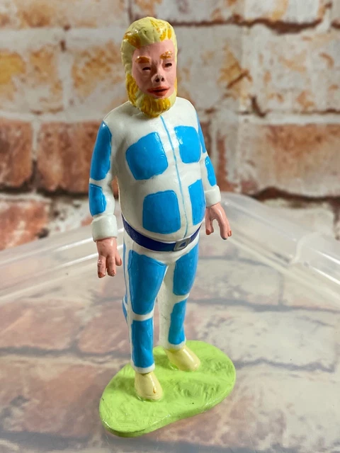 Tellanite Star Trek Figiure Hamilton Plastic c1991 4” Vintage (2)