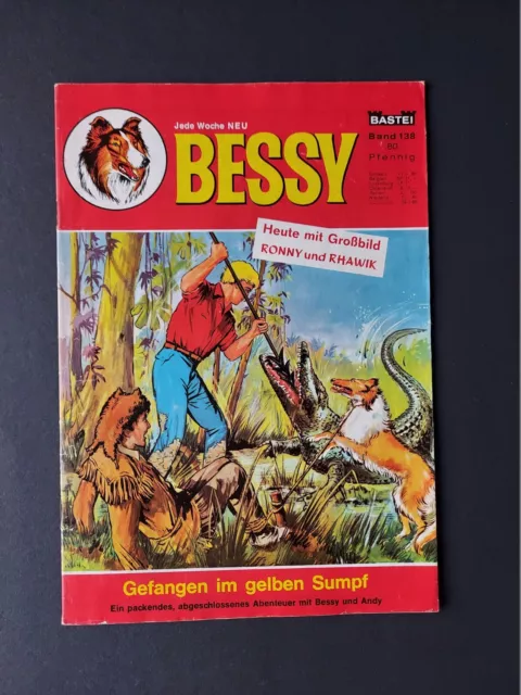 BASTEI COMICS / BESSY Nr. 138 / Top Zustand / Z2 (mit Großbild/Poster)