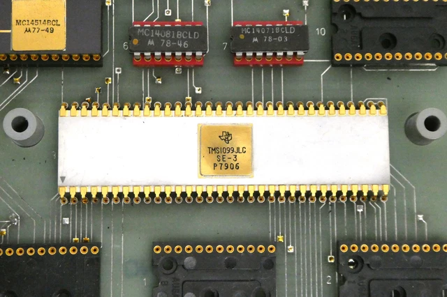 TEXAS INSTRUMENTS TMS1099 JLC Evaluation CPU / TMS 1000C SIM Board ...