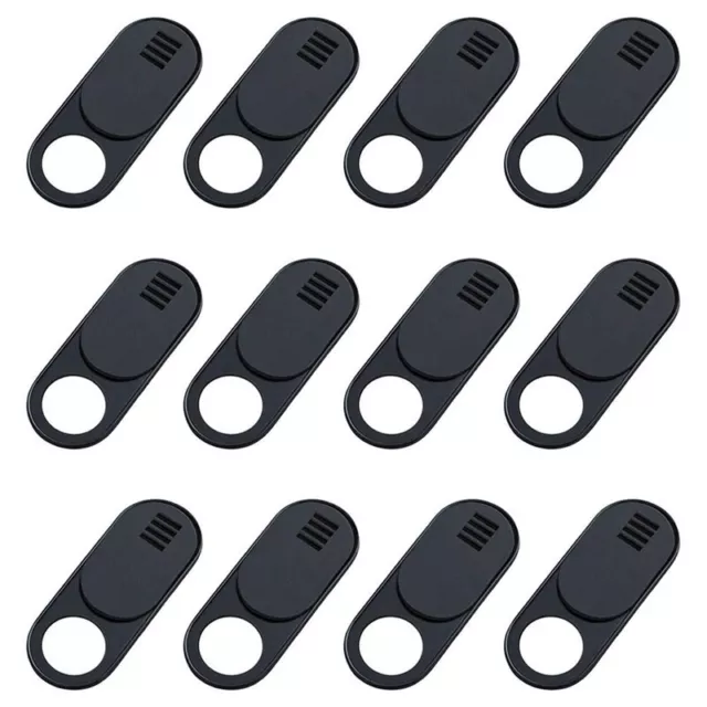 , 12-Pack Ultra Thin  Web Camera Cover Slide for Laptop, PC, , 5214