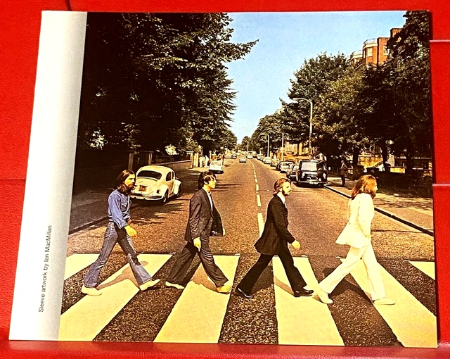 THE BEATLES ABBEY Road Album Cover Art PICTURE / PRINT 5.5