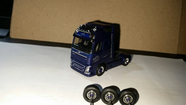 Herpa 084147 – MiniKit Cabine Volvo FH GL Sans Déflecteur – 2 Pièces échelle 1:87, Maquette à Monter Sans Colle, Dès 14 Ans