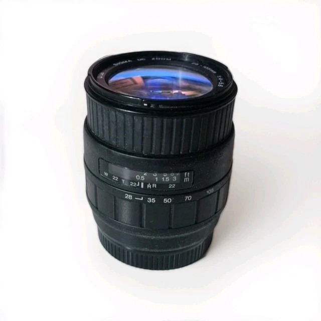 Objectif Sigma UC Zoom 28-105mm F/4-5.6 Pour Nikon - Monture F, Autofocus, Occasion, Vérifié