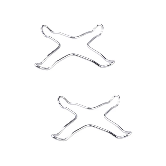 2 Pack Sous-verres De Table Pour Boissons Support En Métal Anneau Wok