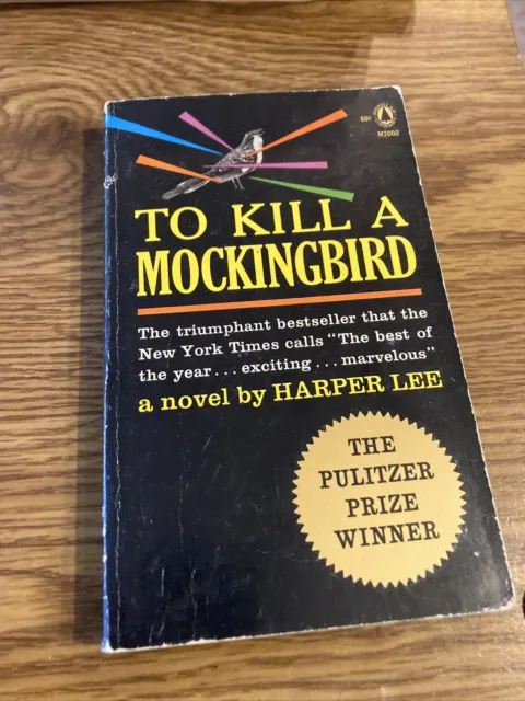 To Kill A Mockingbird, Harper Lee 1962 Popular Library Paperback