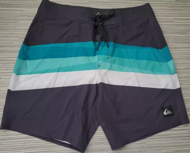 Quiksilver Reverse Hawaii SURF BOARD SHORTS 32W SIZE 32 RVCA DryFlight Hawaiian