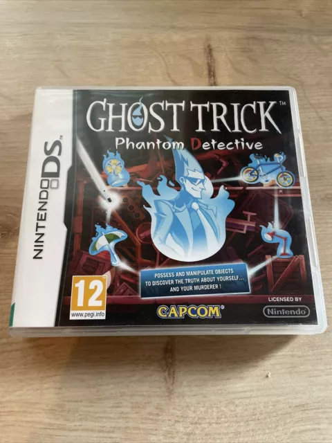 Ghost Trick: Phantom Detective (Nintendo DS, 2011) - European Version