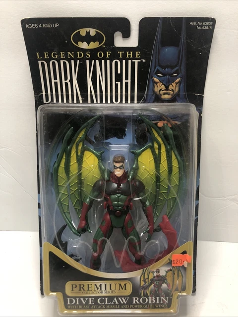 LEGENDS OF THE DARK KNIGHT DIVE CLAW ROBIN KENNER 1996 BATMAN premium collector