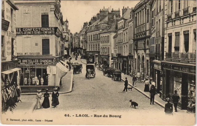 CPA LAON Rue du bourg (158092)