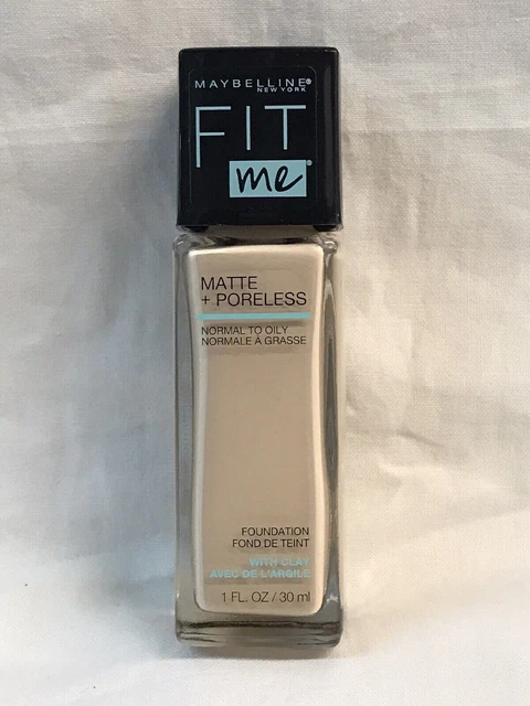 MAYBELLINE FIT me! matte poreless / Normal to oily 1.0 fl oz - 110 Porcelain