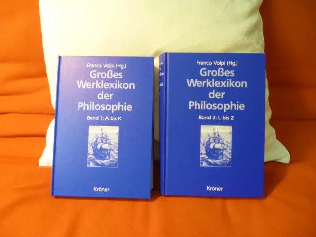 Großes Werklexikon der Philosophie, 2 Bände, Kröner