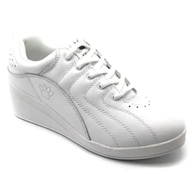 Zapatillas deporte con cuña Kelme en blanco