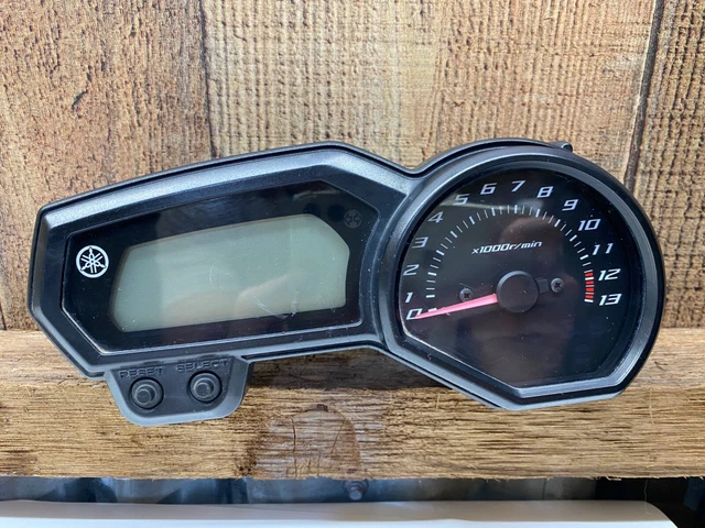 2013 09-17 Yamaha FZ6R instrument gauge cluster tachometer speedo Nice 12K Miles