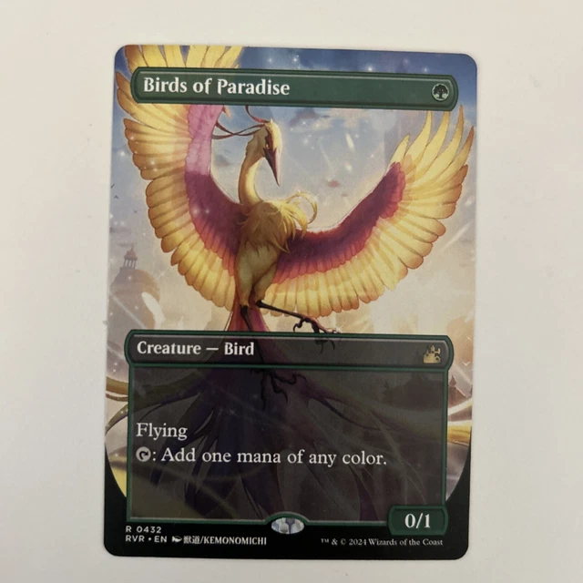 Birds of Paradise (Anime Borderless) [Ravnica Remastered] main image 0