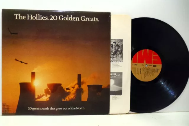 THE HOLLIES 20 golden greats LP EX/EX-, EMTV 11, vinyl, album, greatest hits, uk