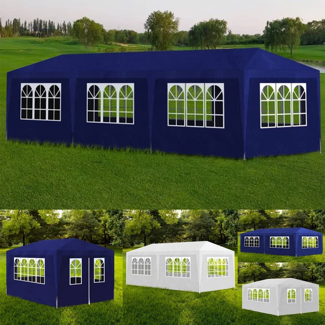 Pavillon Partyzelt Festzelt Gartenzelt UV-Schutz wasserdicht 3 x 4/6/9m 2 Farbe