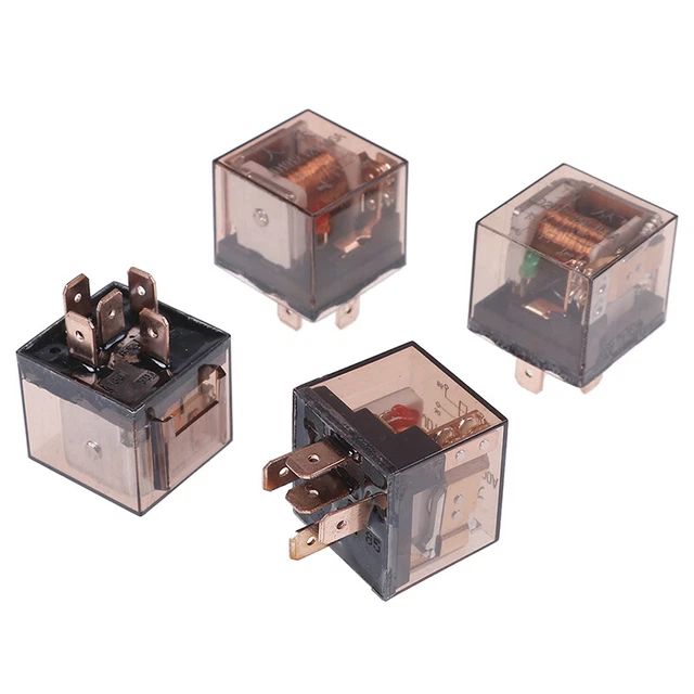 RACES waterproof mini relay 12V, 40A, 4PINS with socket