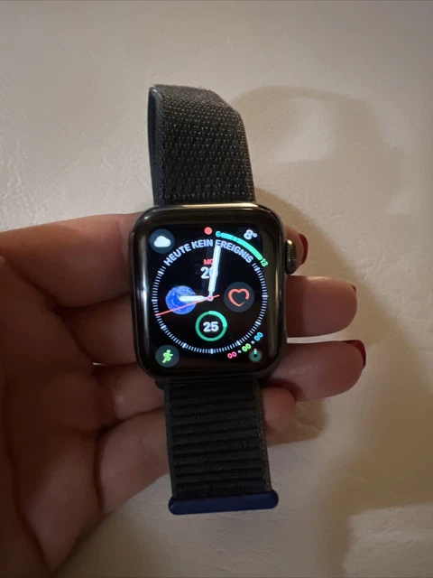 Apple Watch Series 6 40 mm Edelstahlgehäuse (GPS & Cellular), OVP