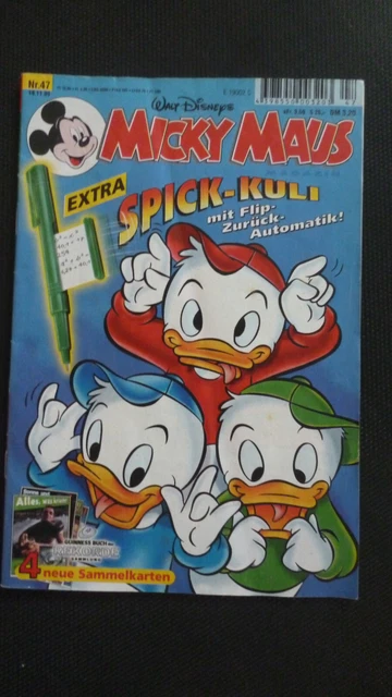 Walt Disneys micky maus heft Nr.9 von 2001,gebraucht, Heftbindung