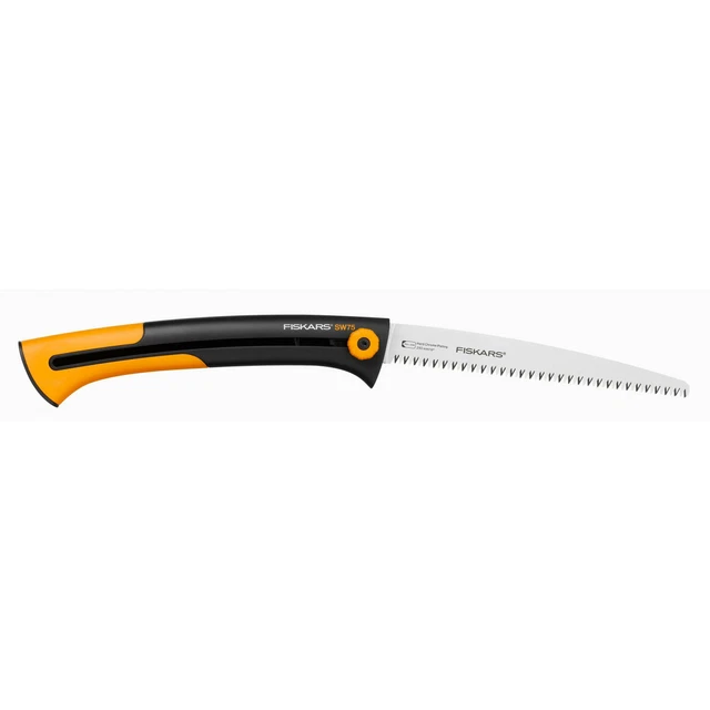 Fiskars Xtract Große Handsäge Grobzahnung SW75 Hand Säge Schwarz Orange 55 cm