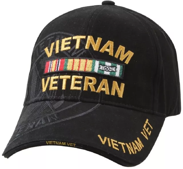 Deluxe Vietnam Veteran Military Low Profile Shadow Cap  9598 Rothco