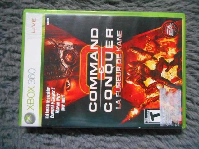 Jeu Vidéo Command & Conquer : Alerte Rouge Pour Xbox 360 – Version Française, En Bon état, Complet Avec Boîtier