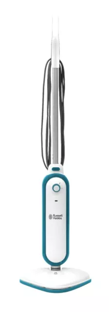 Russell Hobbs Steam Mop RHSM1001-G White/Blue Lightweight.  (12573/12737)