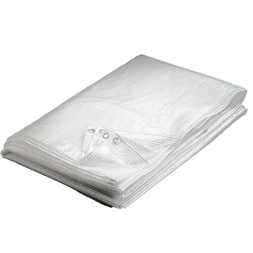 WerkaPro 02651 - Bâche transparente - 2 x 3 m - 160 g/m2 - En polyéthylène - ...