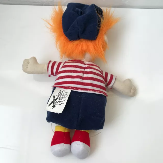 Rugrats In Paris The Movie chuckie Soft Toy Plush Doll 2000 Vivid Nickelodeon 8" 3