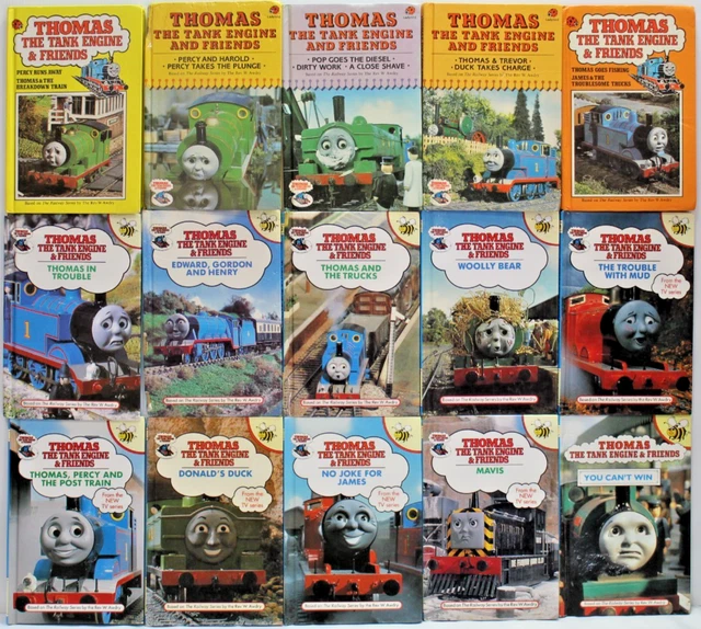 VTG THOMAS THE Tank Engine & Friends Books x15 HC Buzz Ladybird Railway ...