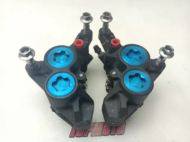 Coppia Pinze Freno Anteriori Front Brake Calipers Yamaha Yzf R1 98- 01