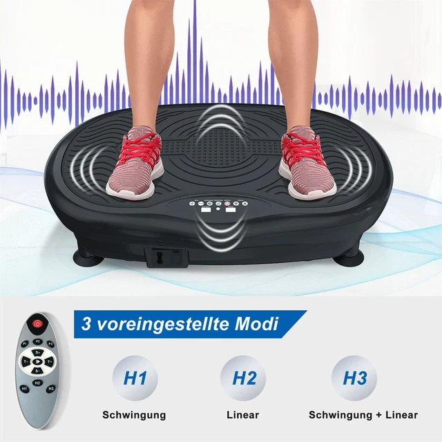 VIBRATIONSPLATTE PLATTE VIBRO Body shaper 3D Motor Vibrations Trainer