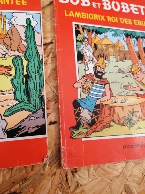 Livre lot de 2  BD de 1980- Bob et Bobette - numéro 129 et 144 3