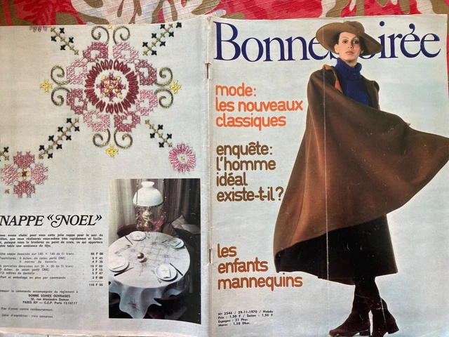 Bonne Soirée N° 2546 - Novembre 1970 - Sheila, J Fonda, J Baez, S Vartan Etc