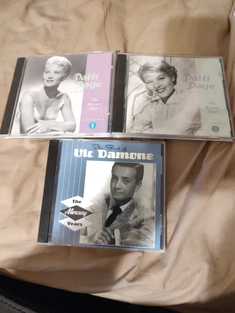 The Mercury Years 6 CD Lot Mercury Records Patti Page The Gaylords Georgia Gibbs